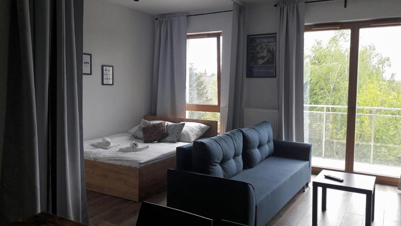 Silver Apartment In Wilanow Varsó Kültér fotó